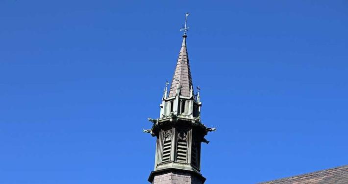 Flowers steeple